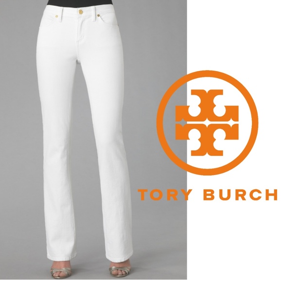 Tory Burch Denim - Tory Classic White Jeans